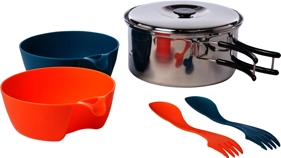 McKINLEY Kochgeschirr COOKING SET STAINLES 3 McKINLEY Kochgeschirr COOKING SET STAINLES