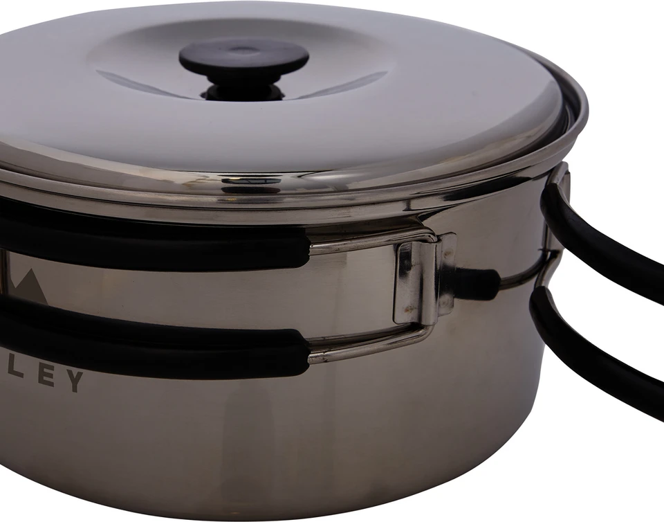 McKINLEY Kochgeschirr COOKING SET STAINLES 6 McKINLEY Kochgeschirr COOKING SET STAINLES – Bild 4