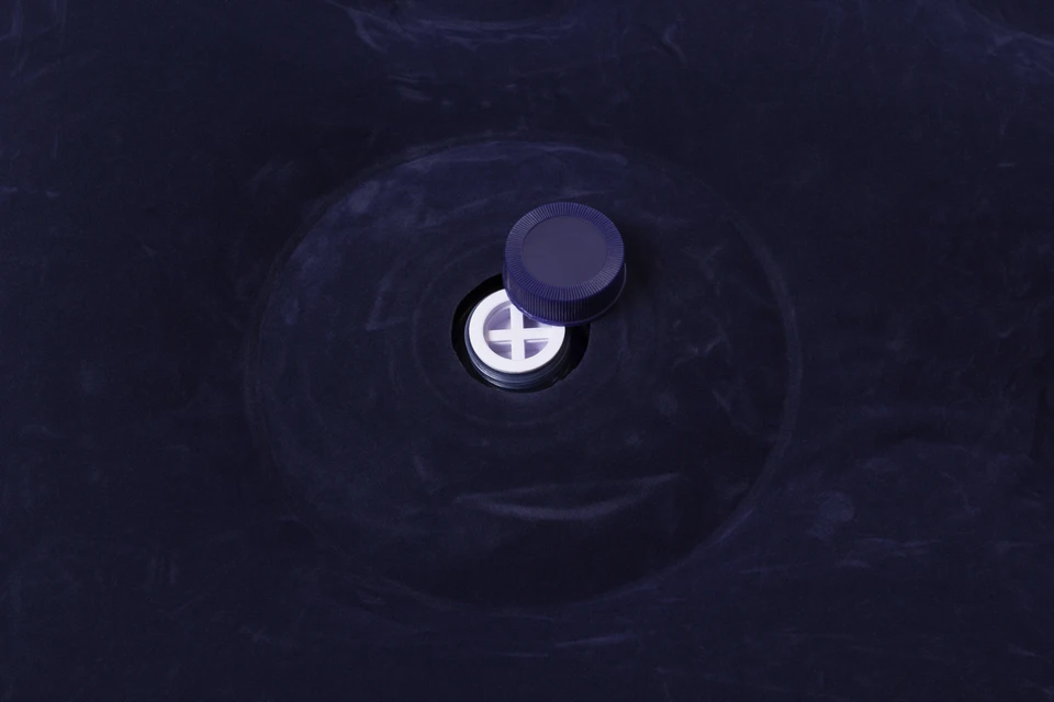 McKINLEY Luftbett Double Velour Pump 4 McKINLEY Luftbett Double Velour Pump – Bild 2