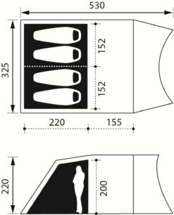 Dogon 4 TC Air Familienzelt - Nomad 13 Dogon 4 TC Air Familienzelt - Nomad -Feinbier Unterwegs Geschäft nomad dogon 4 tc air familienzelt tfdca4k3gt04331 331 twill 6238