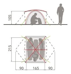 VAUDE Campo 3 Personen - Campingzelt 11 VAUDE Campo 3 Personen - Campingzelt -Feinbier Unterwegs Geschäft vaude campo 3 personen campingzelt 14223 459 5783
